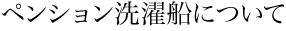 ペンション洗濯船について